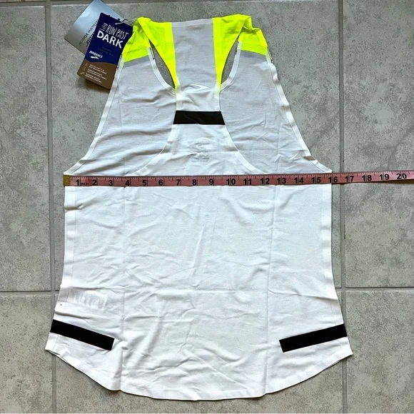 NWT Brooks Women’s Carbonite Tank - Nightlife/Reflective - Picture 6 of 8